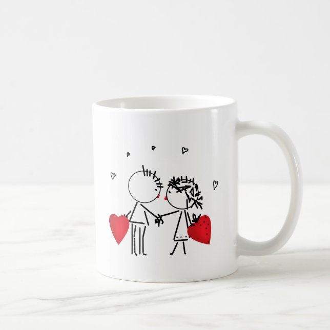Wedding, Valentine's day Coffee Mug (Right)