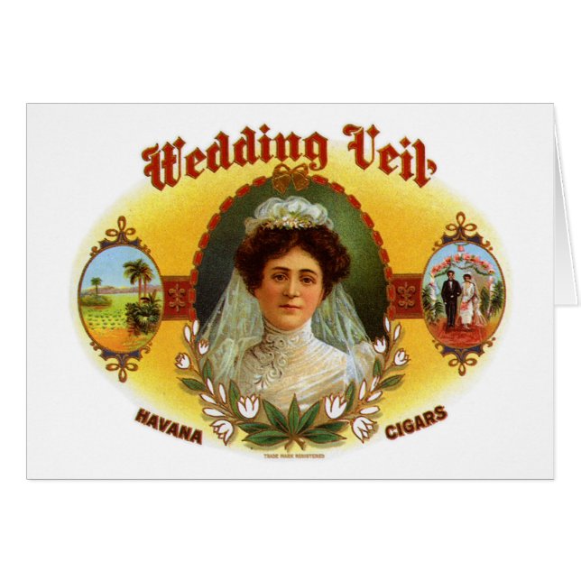 Wedding Veil Cards (Front Horizontal)