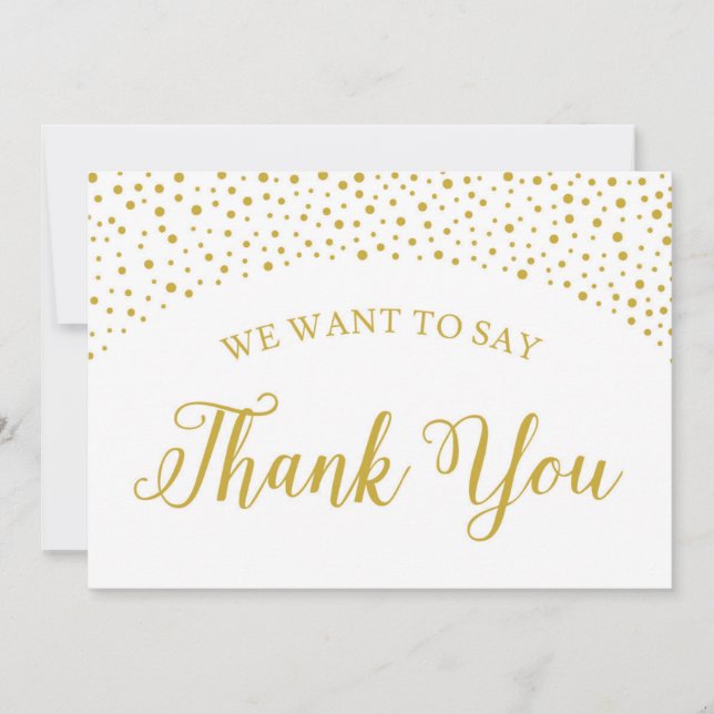 Wedding Vendor Thank You Card (Front)