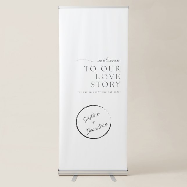 Wedding Vertical Banner  (Front)