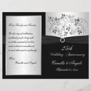 Vow Renewal Wedding Programs Zazzle