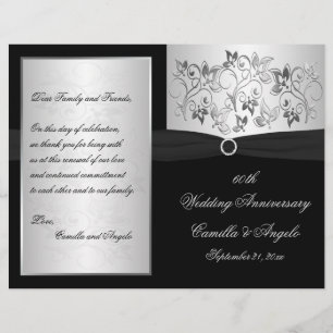 Wedding Vow Renewal Program - EMAIL for help