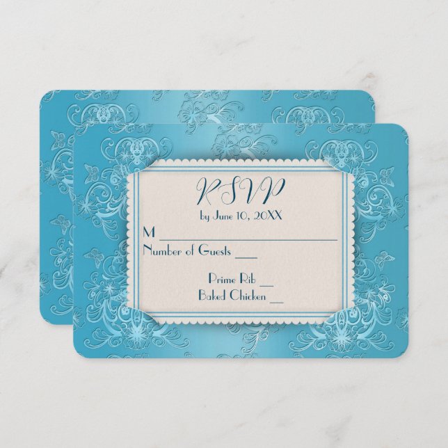 Wedding Vow Renewal RSVP (Front/Back)