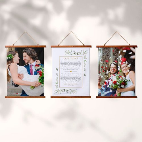 Wedding Vows Anniversary 2 Photo Greenery