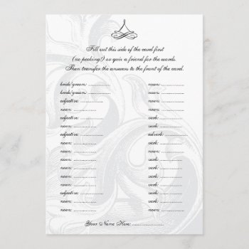 Wedding Vows Libs Wedding Party Cards by EnduringMoments at Zazzle