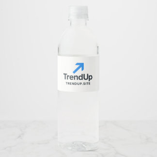 Wedding Water Bottle Labels Elegant Personalized