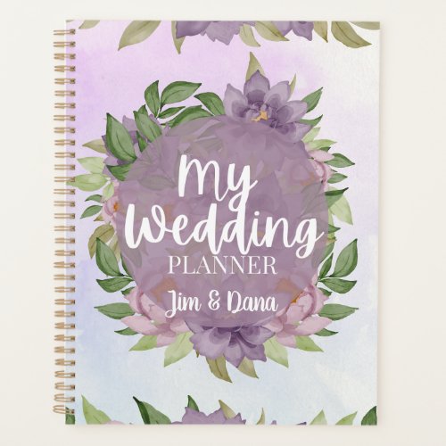 Wedding  watercolor planner