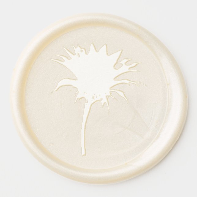 WEDDING Wax Seal art and design Wax Seal Sticker (Front)