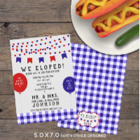 💍Wedding We Eloped! Picnic Party | BBQ • Barbecue