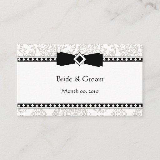 Customizable Wedding Website business cards
