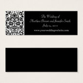 Wedding Website Cards Invitation Insert (Front & Back)