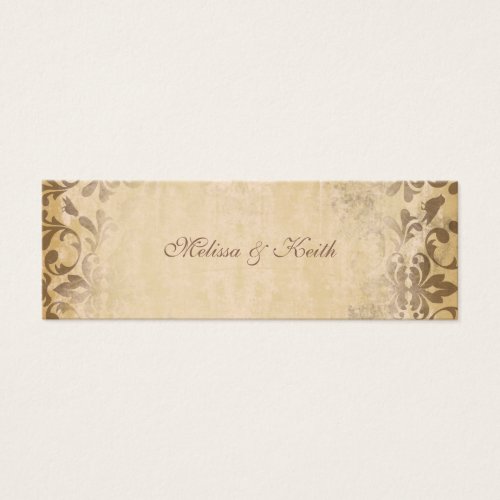 Wedding Website Cards {Toffee} Business Card