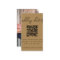 Wedding Website Enclosure Card | Gold QR Code RSVP