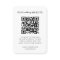 Wedding Website Enclosure Card | QR Code RSVP