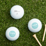 Wedding Weekend Date To Remember Golf Balls at Zazzle