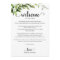 Wedding Weekend Itinerary Elegant Greenery