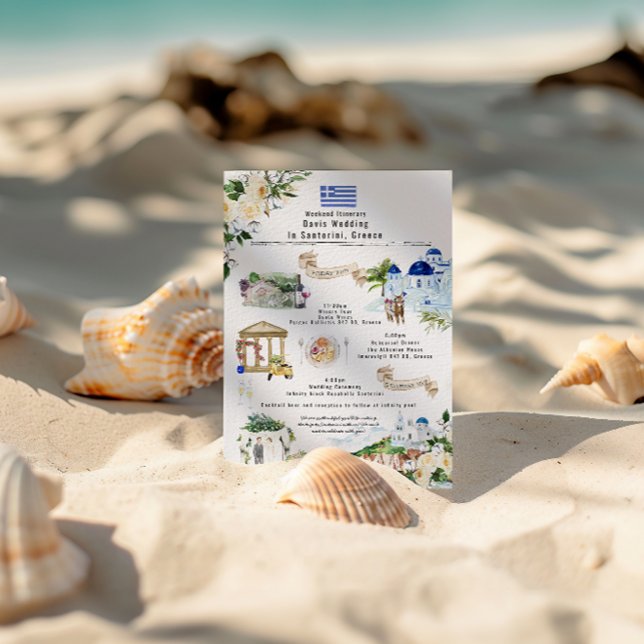 Wedding Weekend Itinerary | Santorini Greece (Creator Uploaded)