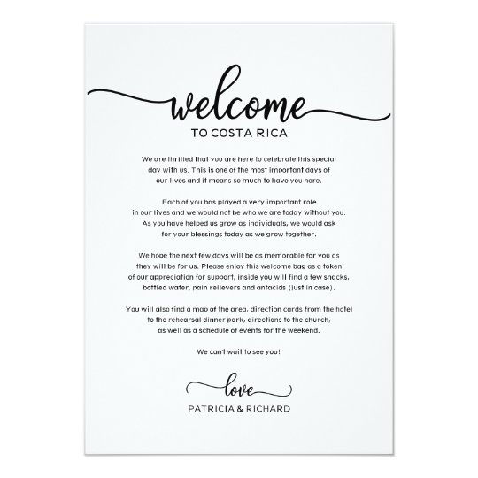 Welcome Message For Wedding Invitation 4