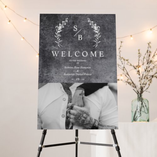 Wedding Welcome Alternative Tattoo Photo Engaged Foam Board