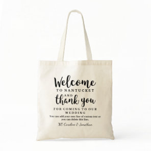 Wedding Welcome and Thank You Hotel Gift Bag