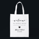 Wedding Welcome Bag for Destination Treats<br><div class="desc">Fill these fun reusable bags with your favorite treats to help make your guests' stay more enjoyable.</div>