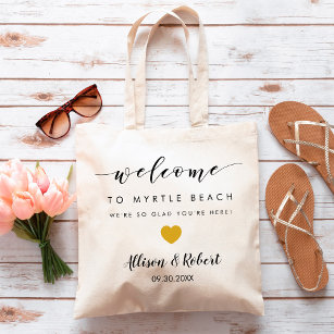 Personalized Wedding Hotel Welcome Bags