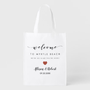 Wedding Welcome Bag for Hotel Guest, Terracotta