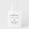 Wedding Welcome Bag for Hotel Guest, Turquoise