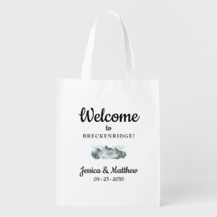 Wedding Welcome Bag Mountain Destination Guest