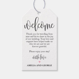 Custom Wedding welcome tags,Welcome Bag Tag, gift tags,wedding