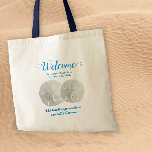 Wedding Welcome Bag Two Sand Dollars