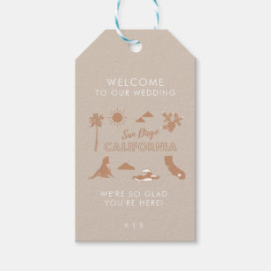 Wedding Welcome Gift Tag San Diego