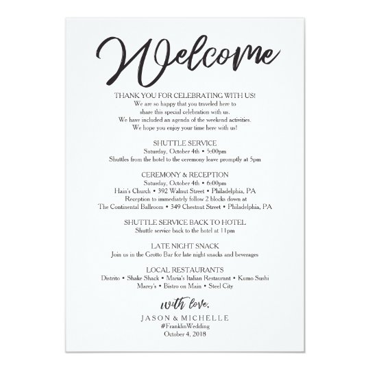 Welcome Message For Wedding Invitation 3