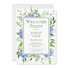 Wedding Welcome Party Invitation