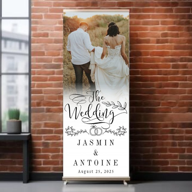 Wedding  Welcome  Retractable Banner (Creator Uploaded)