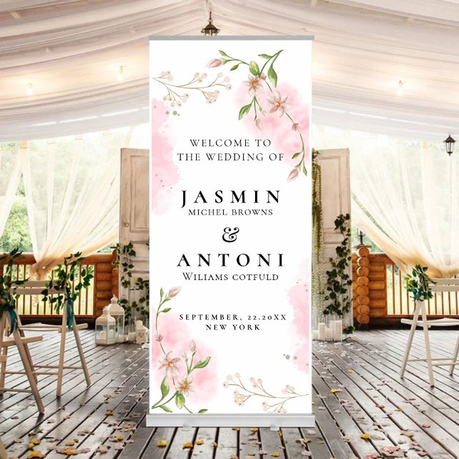Wedding  Welcome  Retractable Banner (Creator Uploaded)