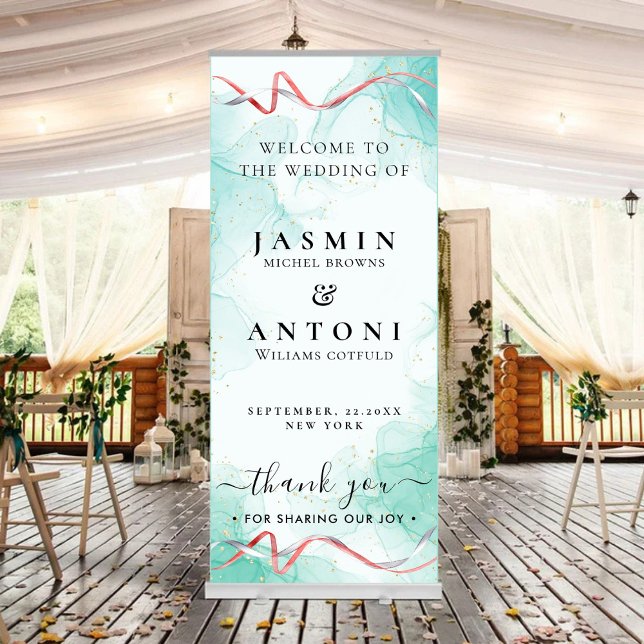 Wedding  Welcome  Retractable Banner (Creator Uploaded)