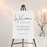 Wedding Welcome Sign at Zazzle