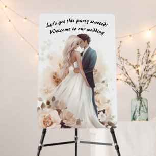 Wedding Welcome Sign