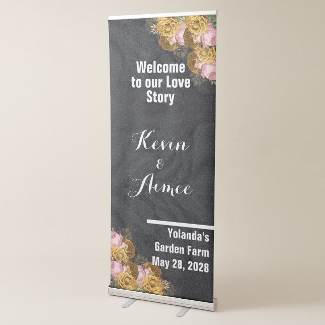 Wedding Welcome Sign (3/4)