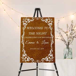Wedding Welcome Sign