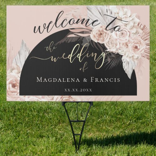 wedding welcome sign