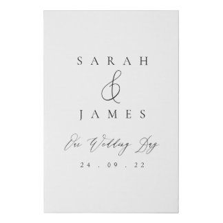 Wedding Welcome Sign