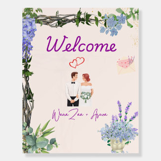Wedding Welcome Sign