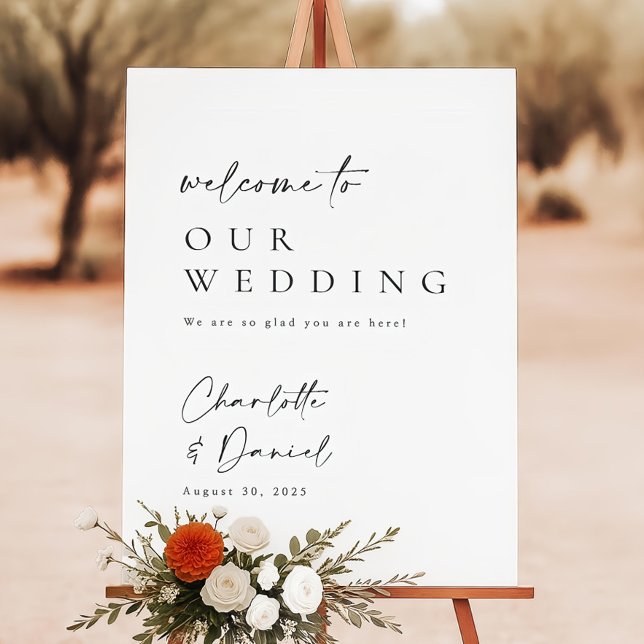 Wedding Welcome Sign, Custom Wedding Sign, Welcome Foam Board (Creator Uploaded)