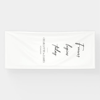 Wedding Welcome Sign, Fabric Welcome Sign