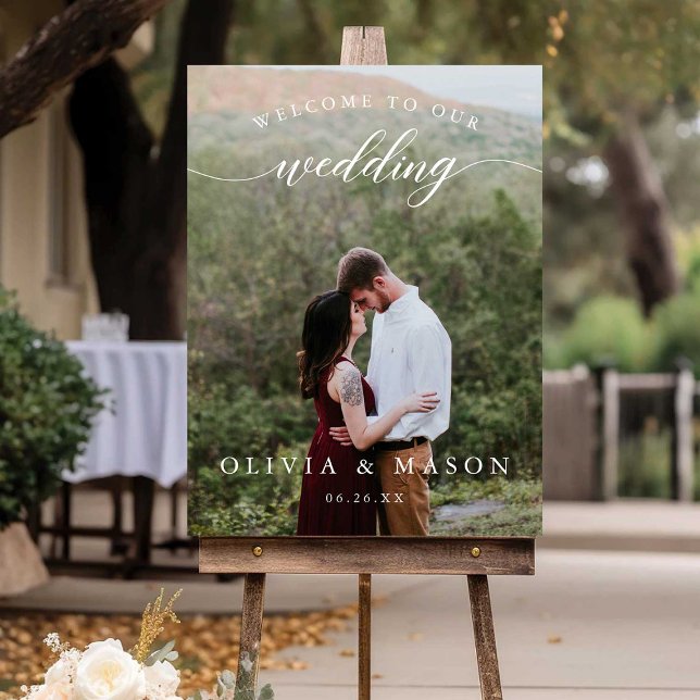 Wedding Welcome Sign Foam Board (Creator Uploaded)