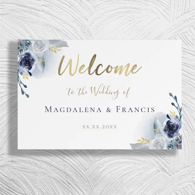 wedding sign Foam Boards Zazzle