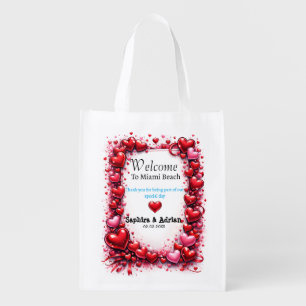Wedding Welcome Sign & Love Gift Bag (Custom)