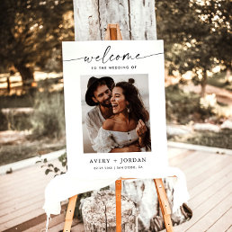 Wedding Welcome Sign | Photo Wedding Welcome 